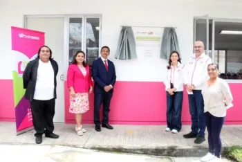 Inaugura MariElise Budib desayunador escolar en la primaria Salvador Allende