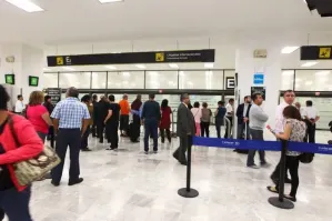 Aumentó movimiento de pasajeros por vía aérea