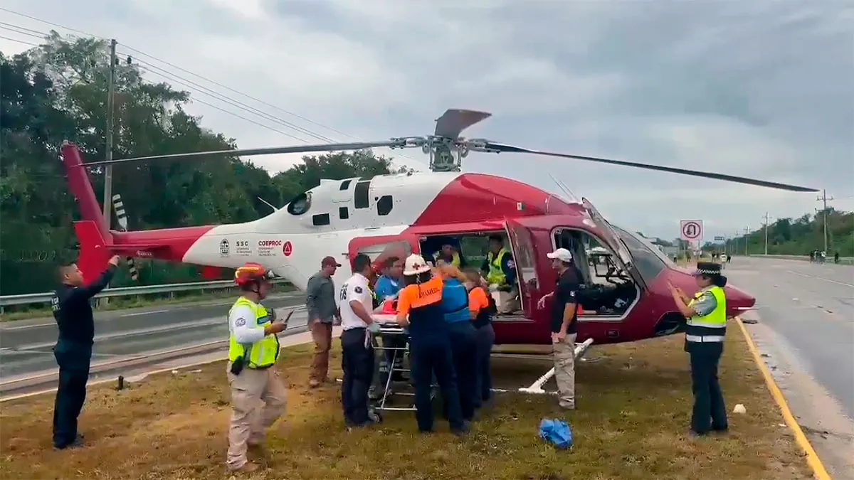 Accidente Turistas Argentinos Quintana Roo