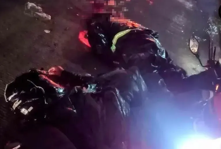 Motociclistas atropellados en autopista México-Puebla