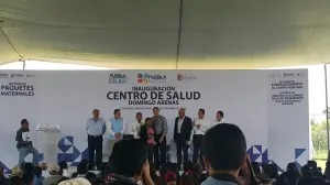 En Domingo Arenas, Moreno Valle inaugura Centro de Salud