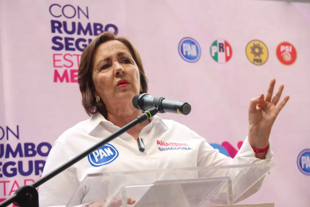 Ana Teresa Aranda denunciará a Morena por destrucción de propaganda; hay un detenido