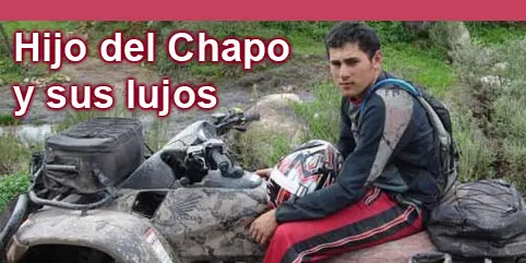 Hijo del Chapo y sus lujos