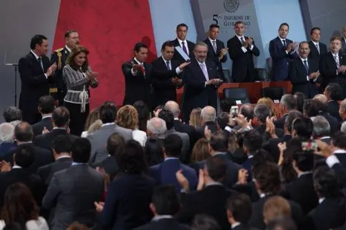 Peña ofrece mensaje por quinto Informe