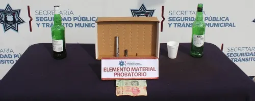 SSPTM de Puebla detiene a varón por portación ilegal de arma de fuego