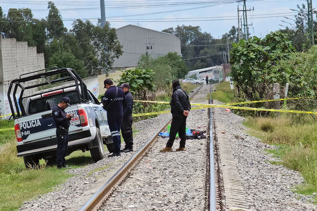 Muerto Tren San Jeronimo Caleras