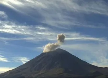 Durante las últimas 24 horas el volcán Popocatépetl ha registrado 178 exhalaciones