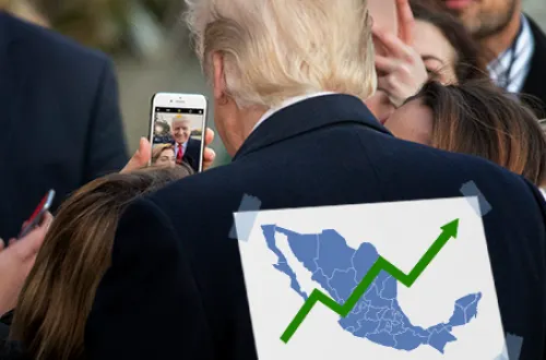 Los mercados mexicanos ganan en la era Trump