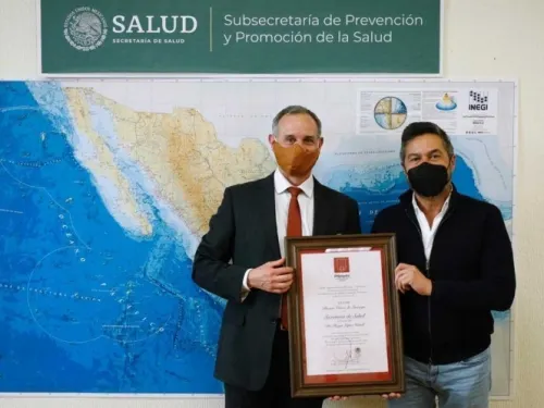 Presea Vasco de Quiroga, entre reconocimientos a López Gatell