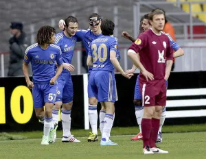 Chelsea con vida luego de perder ante Rubin Kazan