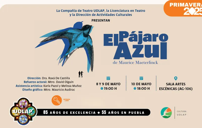 La UDLAP presentará “El pájaro azul”, una obra fantástica sobre la búsqueda de la felicidad