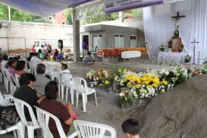 Víctimas de Coxcatlán, veladas en Taller de Capacitación