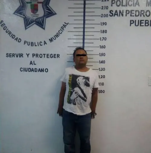 Detiene policía de San Pedro Cholula a sujeto que atropelló dos mujeres