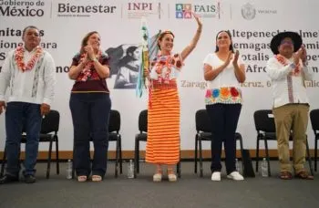 Sheinbaum entrega más de mil 418 mdp del Faispiam para pueblos originarios de Veracruz