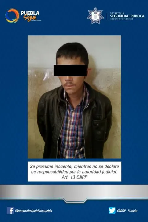 Captura policía estatal a hombre que asaltó un comercio de la colonia Santa María