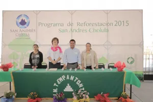 Inicia Programa de Reforestación en San Andrés Cholula
