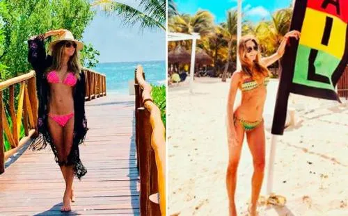 Sexy topless de Geraldine Bazán enciende las redes