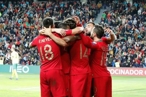 Portugal vence 2-0 a Luxemburgo y confirma presencia en Euro 2020