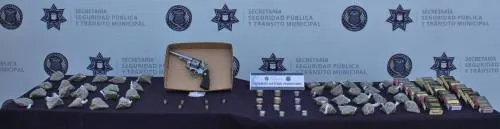 Mediante dispositivo geolocalizador, ubicó y detuvo Ssptm a dos probables asaltantes de Oxxo
