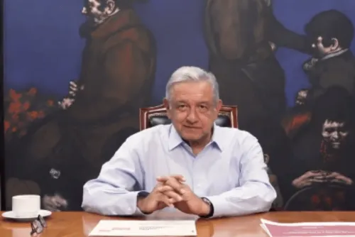 AMLO ve descenso en epidemia pese a 60 mil fallecidos