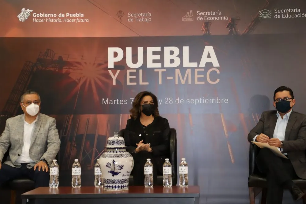 Es Puebla imán del comercio exterior e inversión extranjera en zona T-MEC: Economía