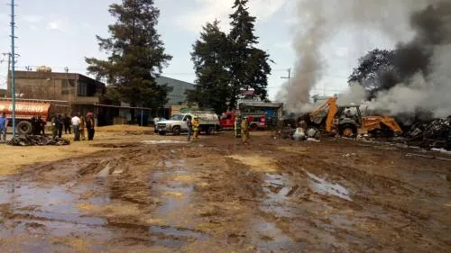 Sofocan incendio en San Jerónimo Caleras