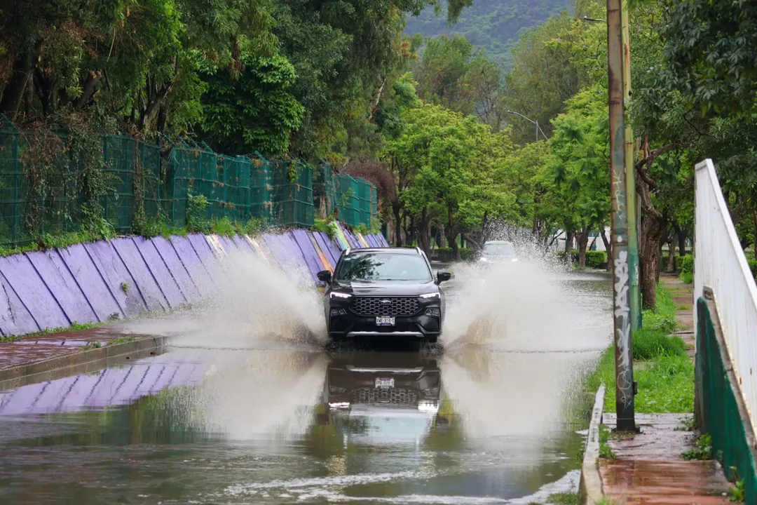 LLuvia en Puebla