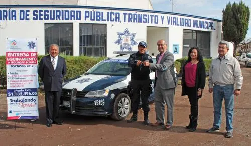 Destina gobierno de Texmelucan más de un mdp en equipamiento de seguridad pública
