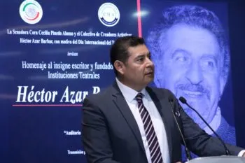 Alejandro Armenta adelanta iniciativa para proteger a artistas