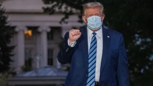 Donald Trump podrá volver a participar en actos públicos desde el sábado, confirma médico