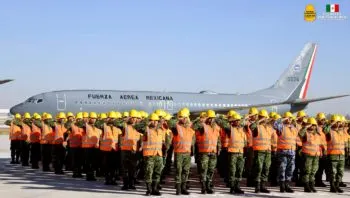 Regresa equipo mexicano que coadyuvó en el combate a incendios forestales en Chile