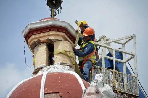 Avanza reconstrucción del museo Casa del Caballero Águila en Cholula