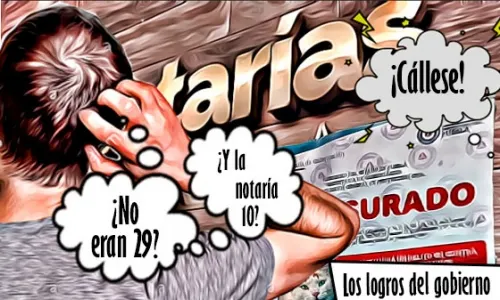 Sospechosas excepciones notariales