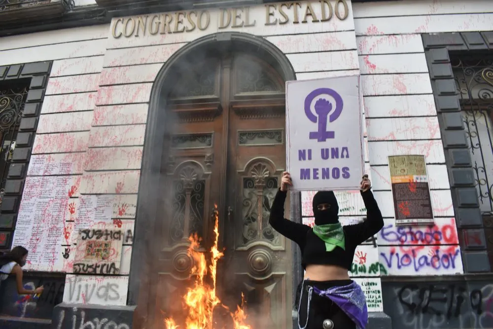 Congreso marchas feministas
