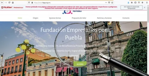 Escándalo en puerta de la IP poblana