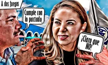 Paola Angón, a dos fuegos