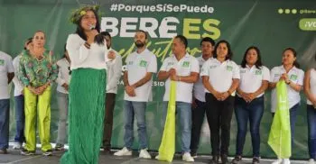 No permitiremos la imposición en San Andrés Cholula, asegura Bere Porquillo en arranque de campaña