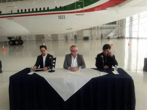Inician trámites para venta de avión presidencial; va para California