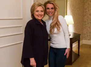 Britney Spears muestra su apoyo a Hillary Clinton