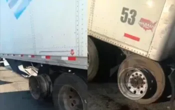 Bloqueo en Arco Norte: transportistas protestan por inseguridad y sufren robo de llantas en Tlaxcala