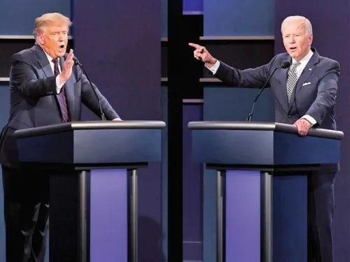 Insultos encienden primer debate entre Trump y Biden