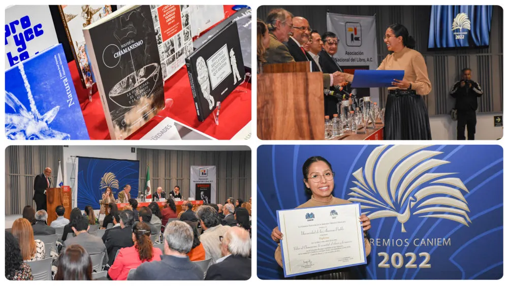 Editorial UDLAP recibe Premio CANIEM al Arte Editorial