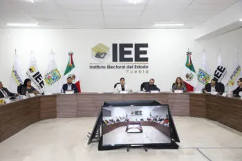 En respaldo a candidata Guadalupe García, panistas exigen al IEE Puebla garantizar su seguridad