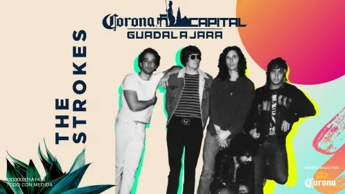 Cartel oficial para el Corona Capital Guadalajara ¡Ya está aquí!