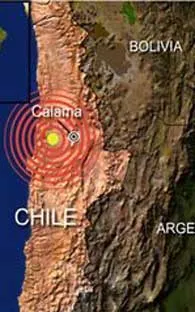 Sismo de 7.2 grados Richter sacude a Chile