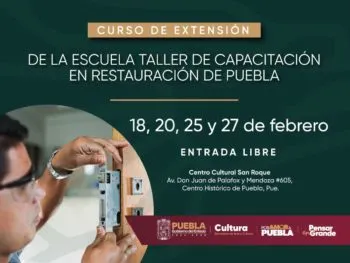 Secretaría de Arte y Cultura de Puebla ofrece cursos de oficios tradicionales para todo público