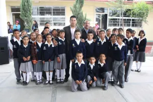 Néstor Camarillo inaugura ciclo escolar 2014-2015