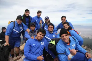 Conquistan Borregos Puebla cima de La Malinche