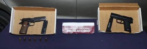 Detuvo SSC de Puebla a cuatro hombres por robo a gasolinera