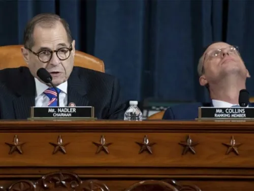 Ríspidas discusiones al iniciar audiencia de juicio político a Trump